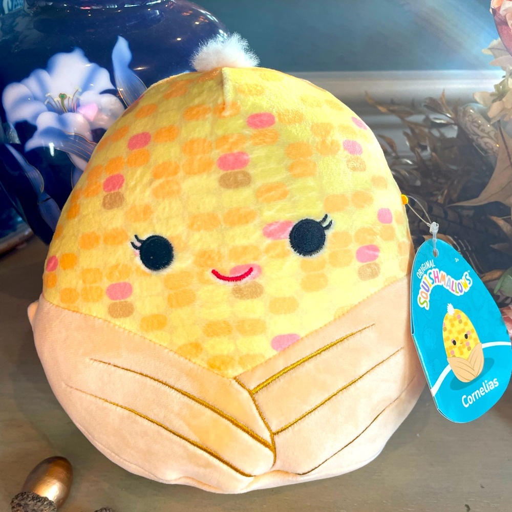 Squishmallow 8” Cornelias Corn on the Cob NWT